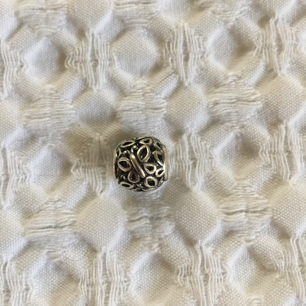 Silver Butterfly charm